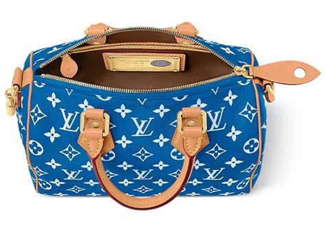 louis vuitton speedy not leather